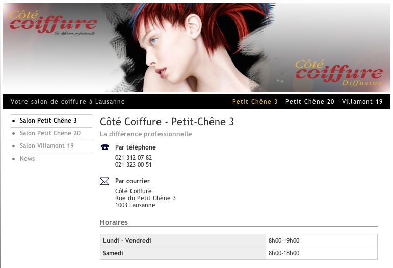 cote coiffure lausanne