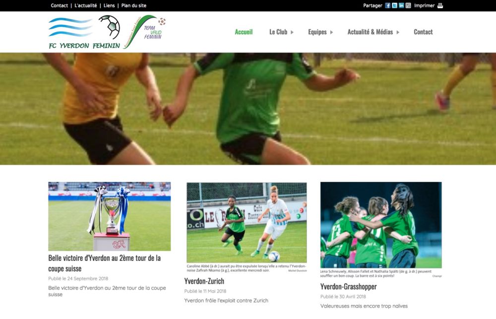 FC Yverdon Féminin inforweb.ch
