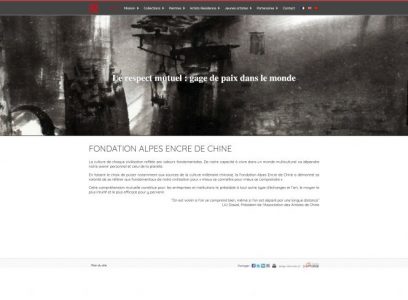 FONDATION ALPES ENCRE DE CHINE