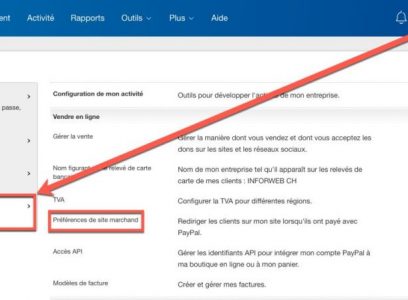 Paypal, ouverture de compte facultatif